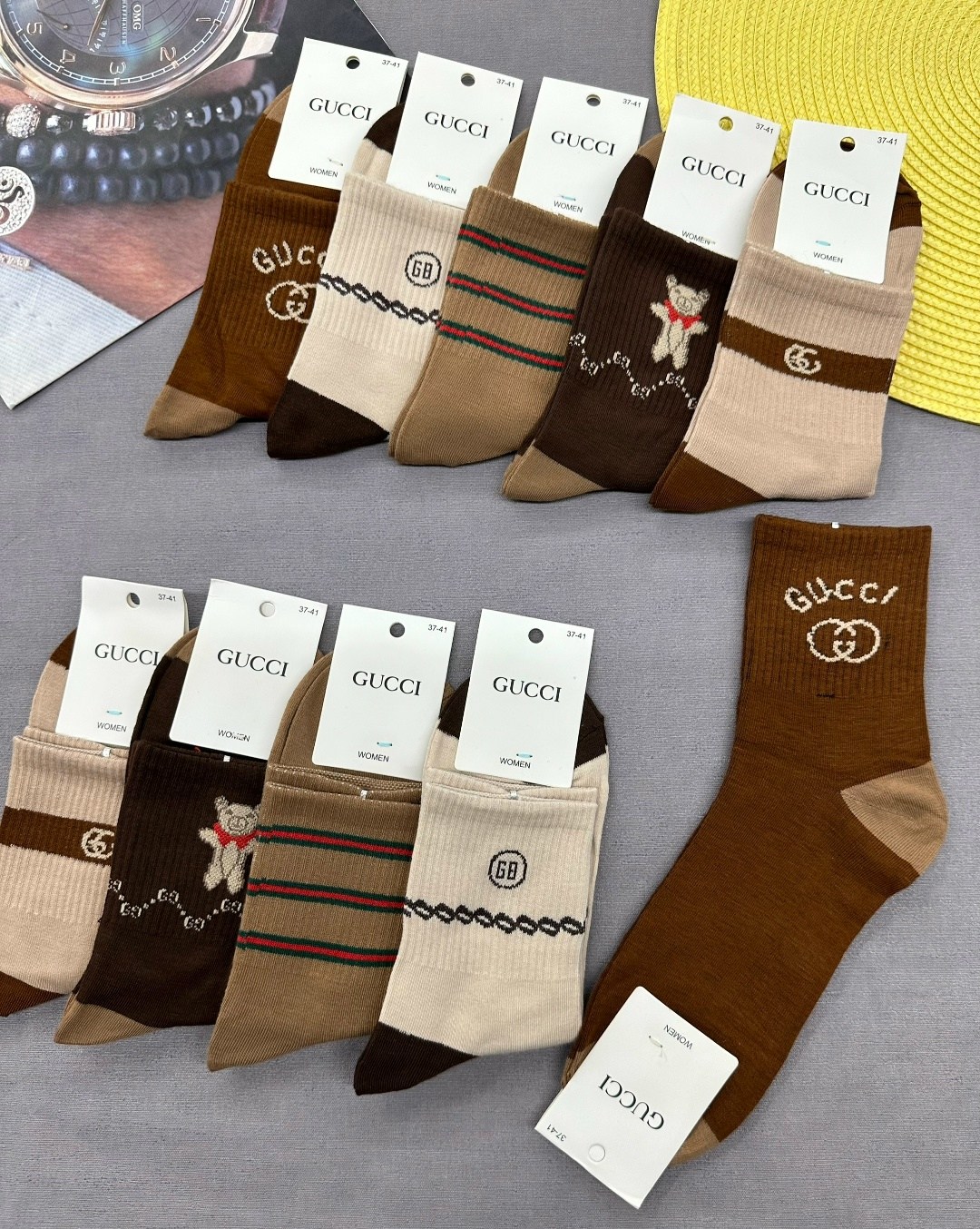 комплект носков gucci,носки женские мужские,носки мужские,носки модная,носки мода