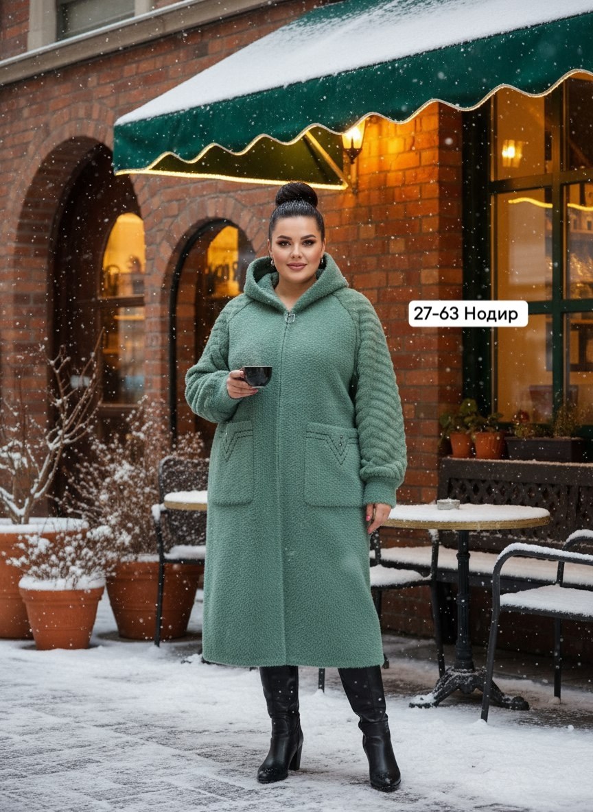 женское пальто,кардиган альпака,пальто альпака ,плюшевое пальто,пальто зеленое