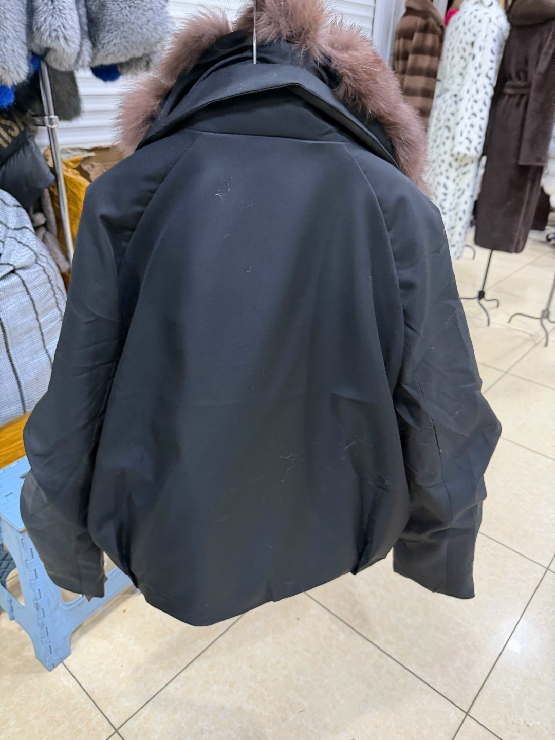 куртка - пуховик с мехом песца city furs,пуховик с натуральным мехом,пуховик женский с натуральным мехом,куртка с мехом,пуховик с натуральным песцом