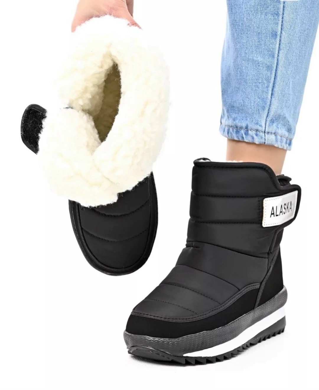 дутики мужские зимние idibek shop,,дутики мужские alaska 888260 черные 46 ru,мужские дутики,зимние мужские ботинки