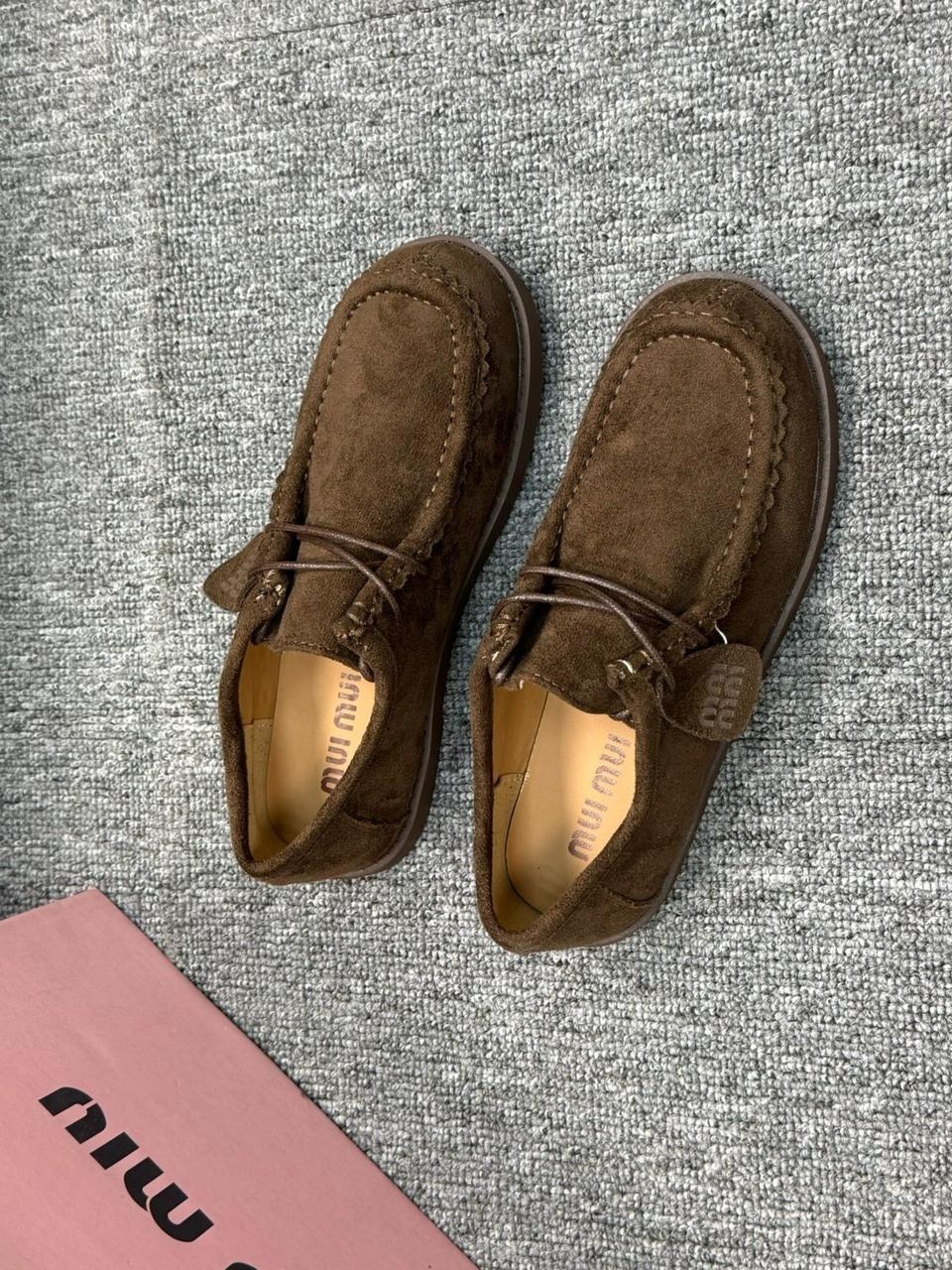 , женская,лоферы miu miu,лоферы замш,женские лоферы