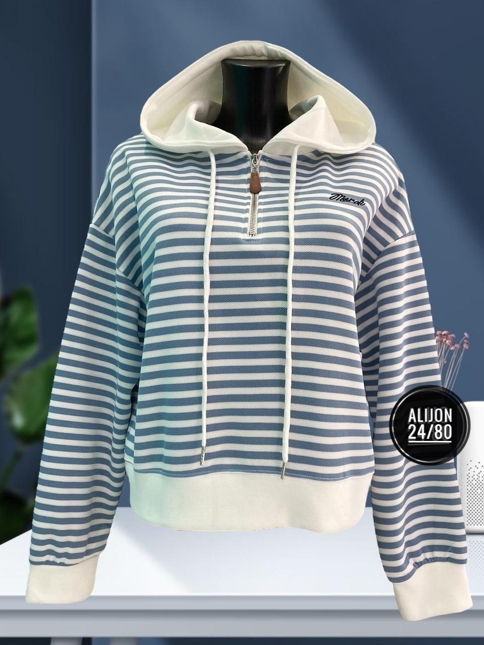 свитшот женская,женская кофта,толстовка в полоску,кофта до талии,модная толстовка