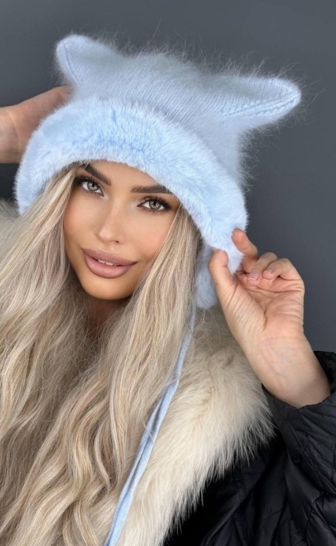 шапка с ушками,шапка чепчик с ушками на завязках,шапка с ушками зимняя hqstar,шапка чепчик ангорка с ушками,шапка с ушками на завязках hqstar 274222298