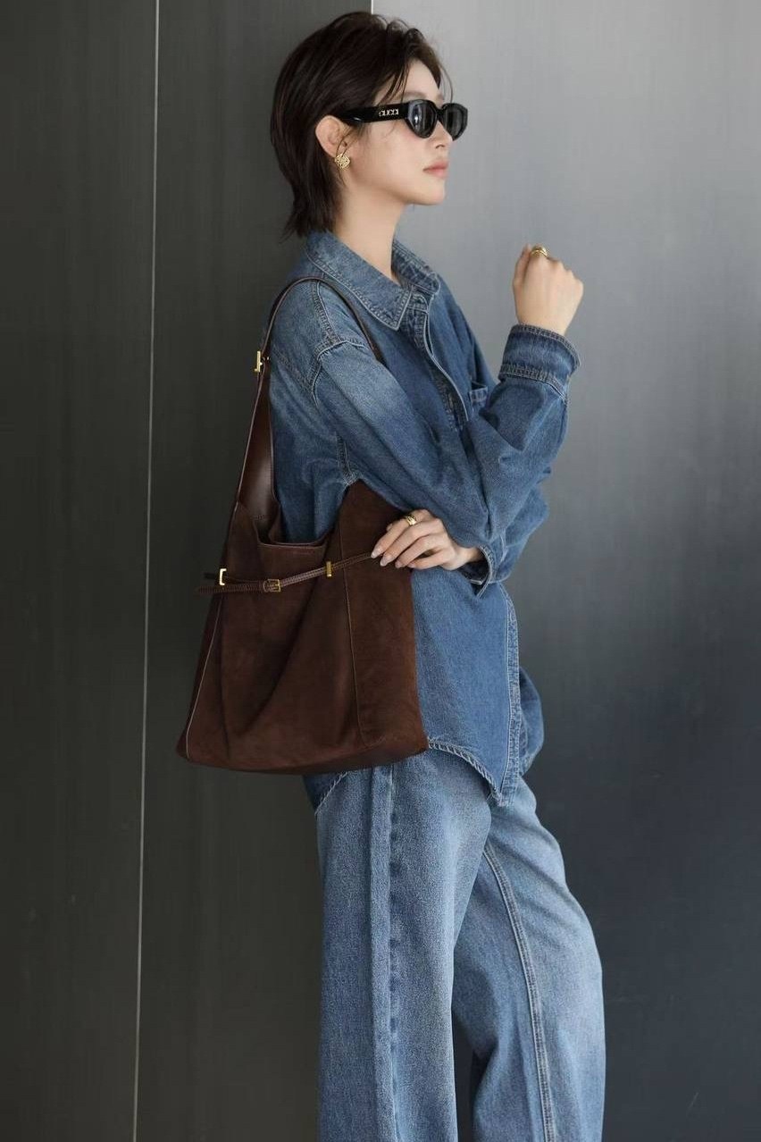 женская джинсовая рубашка,джинсовая рубашка оверсайз,джинсовая рубашка,женская джинсовая рубашка с отложным воротником,джинсовая куртка