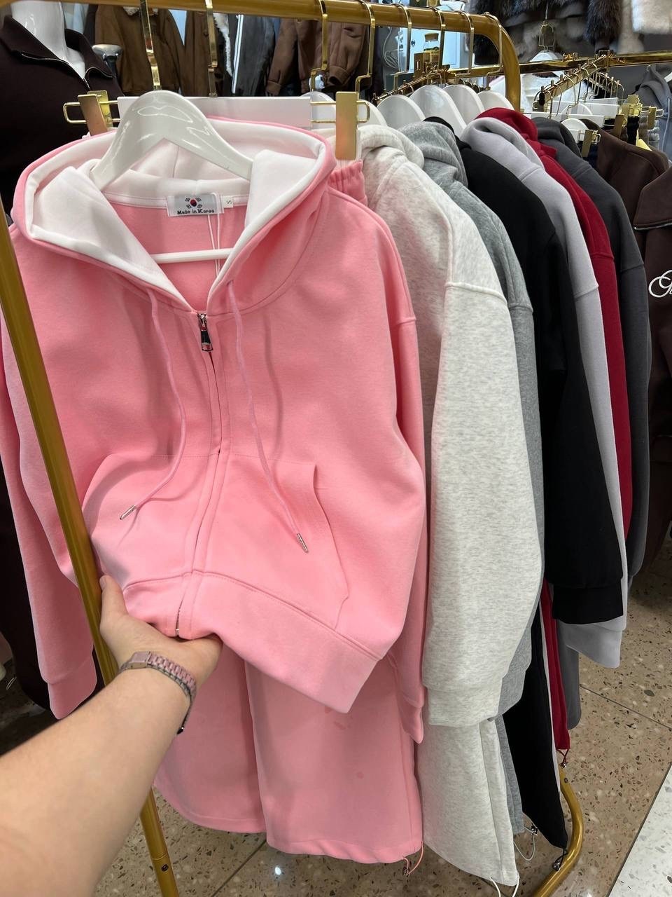 костюм спортивный со штанами палаццо и зип худи micca 362710601,костюм спортивный с начесом eva coosh,костюм спортивный,костюм спортивный со штанами палаццо и зип худи micca,костюм 2860 толстовка и бр