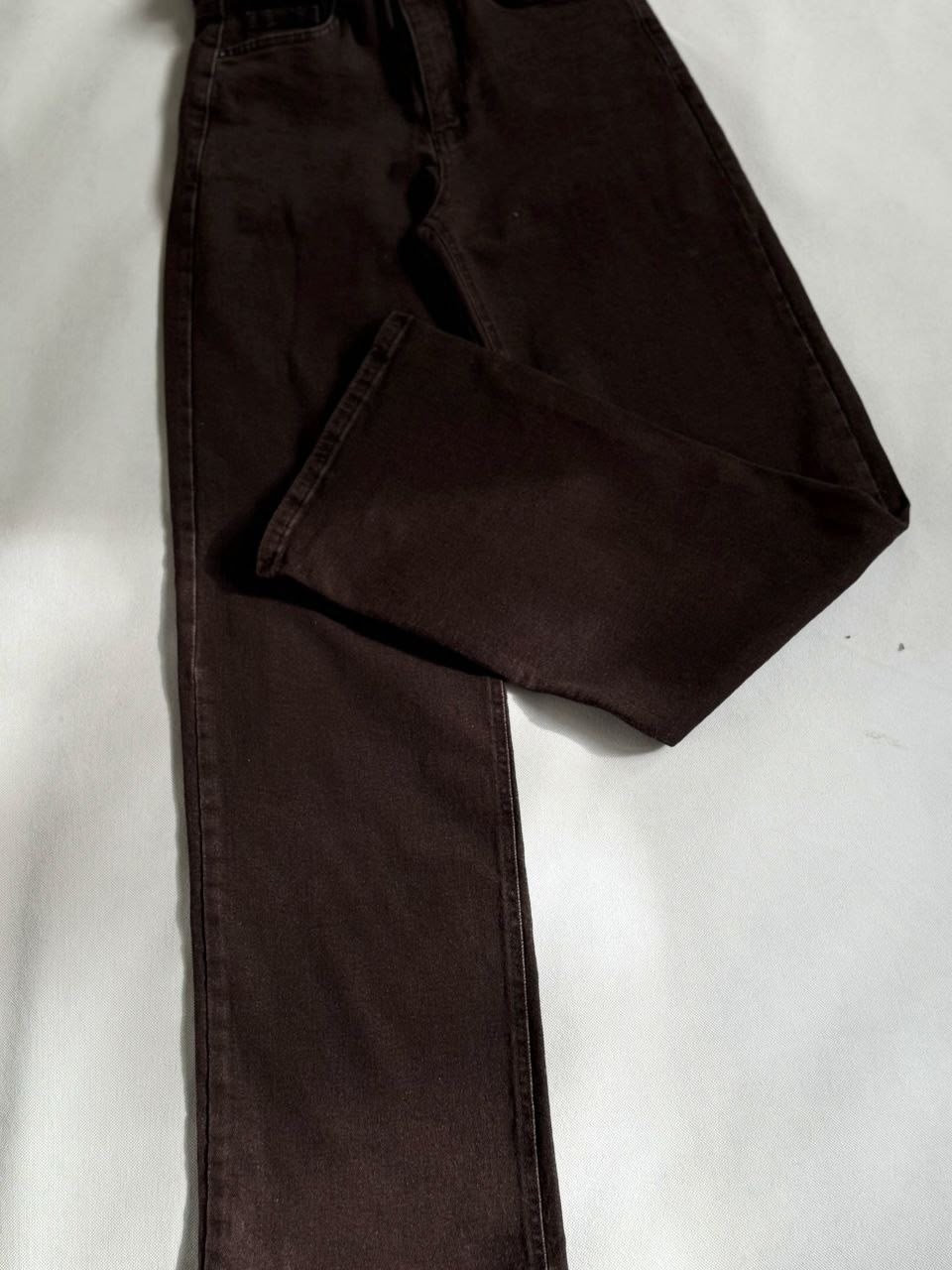 джинсы женские с завышенной талией, свободные прямые широкие брюки из денима,коричневые джинсы широкие,летние женские коричневые джинсы с высокой талией,брюки модные,женские джинсы коричневые джинсовы