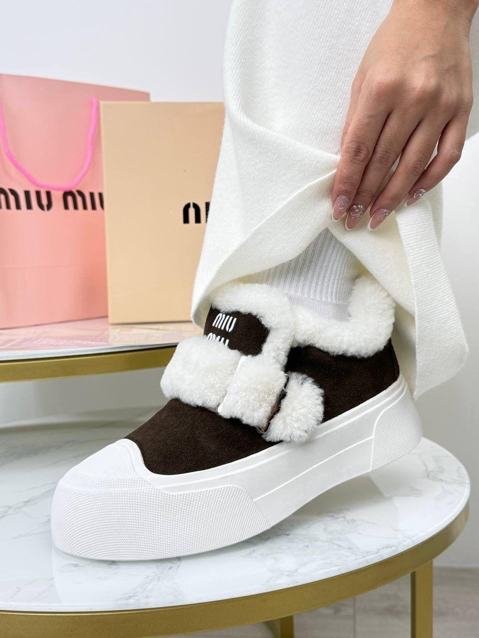 ,брендовые кеды ugg на толстой подошве с мехом,кеды miu miu женские,женские кеды,женская