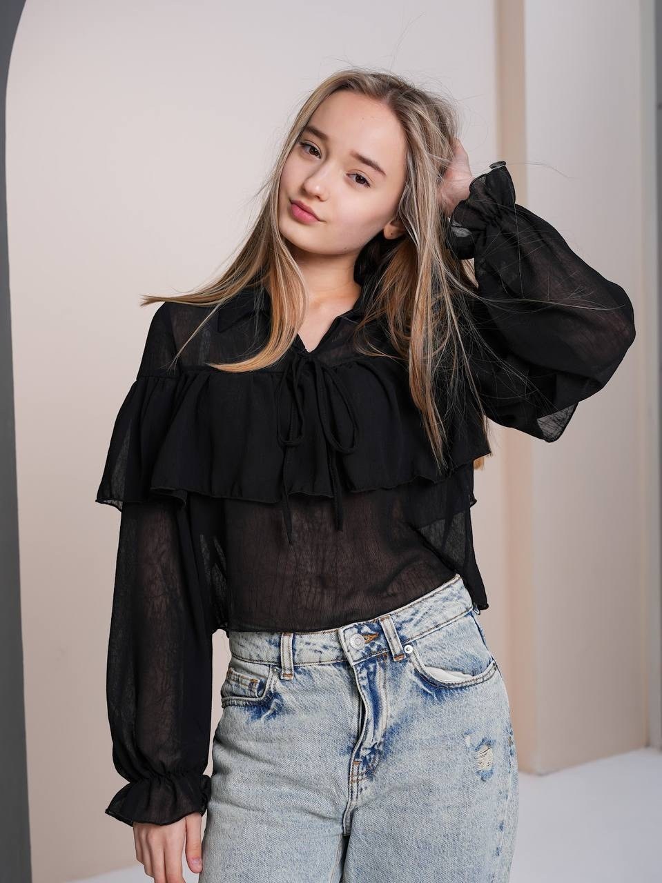 белые блузки,блузка нарядная на резинке tatyna brand,блузка для девочек,блузка с рюшами,блуза нарядная