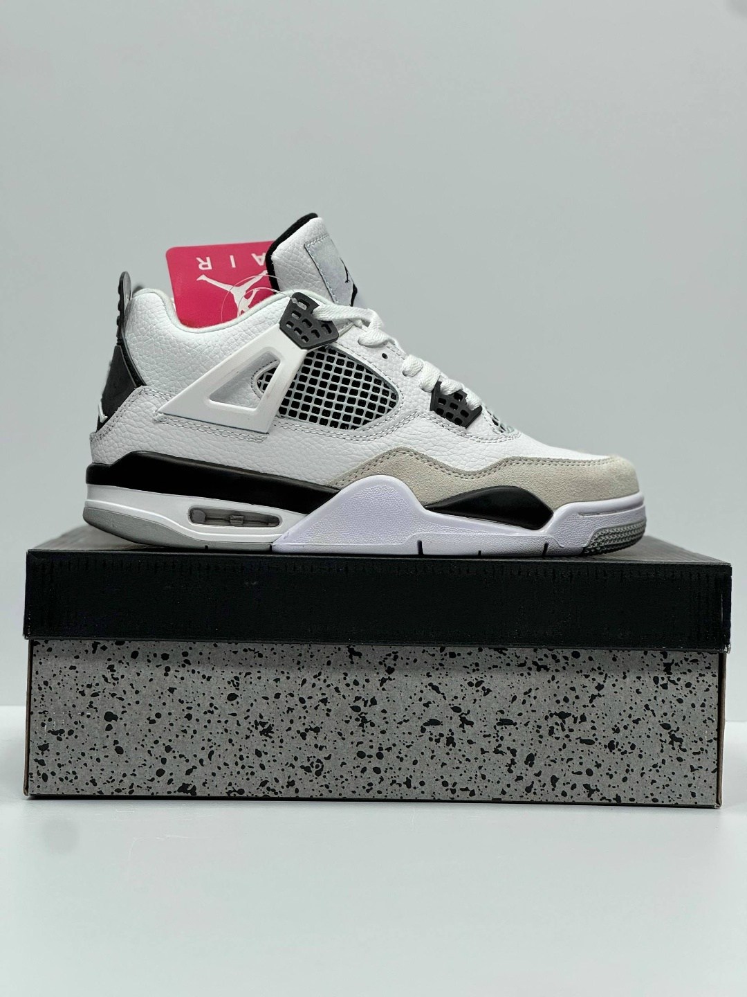 nike air jordan 4 retro 'military black',air jordan 4 military black,air jordan 4,кроссовки мужские nike air jordan 4 белый,кроссовки