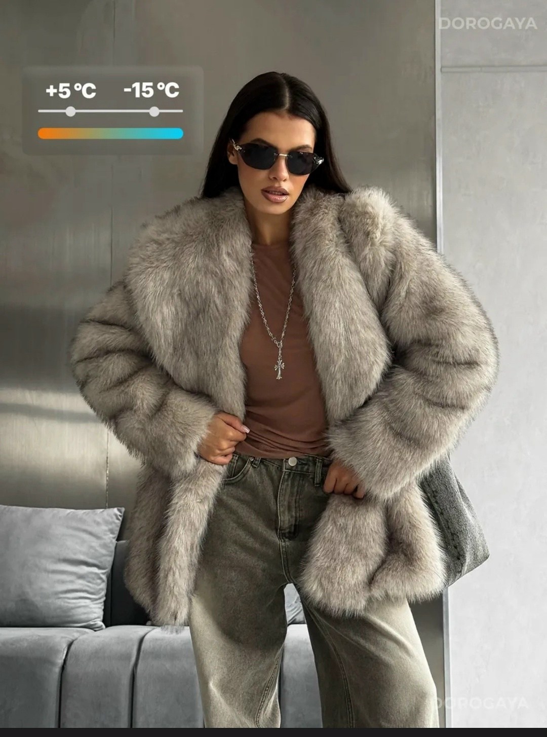 искусственная шуба,женская шуба,модные образы,шуба,шуба из экомеха