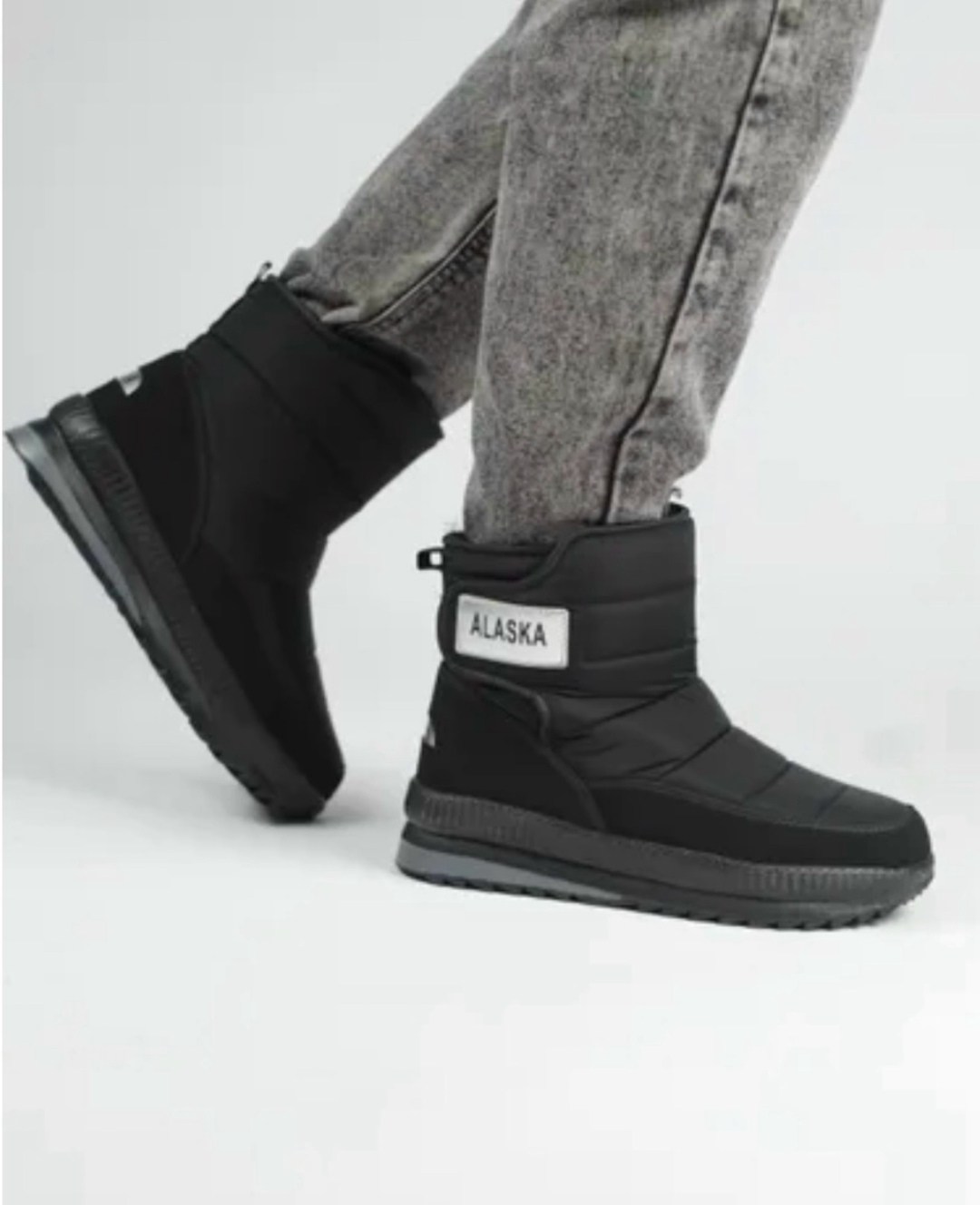 дутики мужские зимние idibek shop,,дутики мужские alaska 888260 черные 46 ru,мужские дутики,зимние мужские ботинки