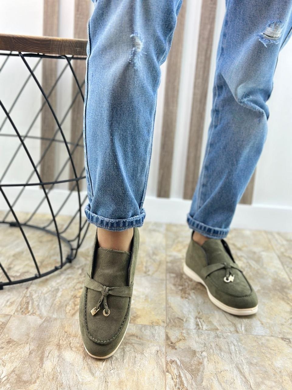 лоферы замшевые,замшевые лоферы loro piana,,стильные лоферы,женские мокасины