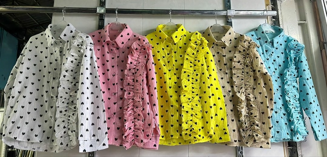 блузка школьная для девочек,блузка для девочек,блузка школьная,рубашка блузка,блузка с оборками