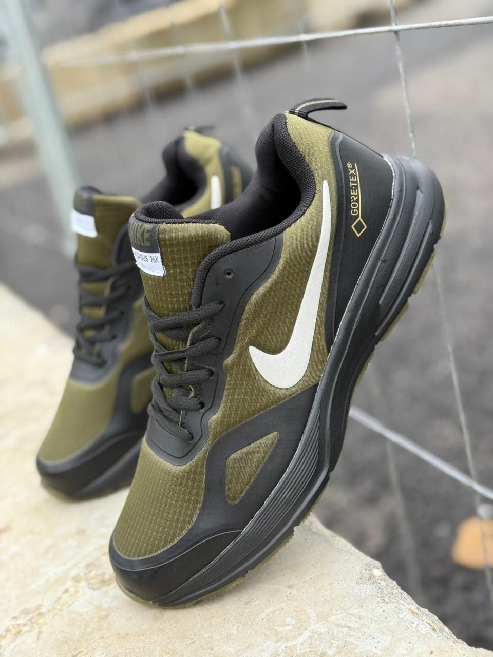 кроссовки nike,мужские кроссовки nike,кроссовки,кроссовки nike gore tex,мужские кроссовки а365-2 хаки