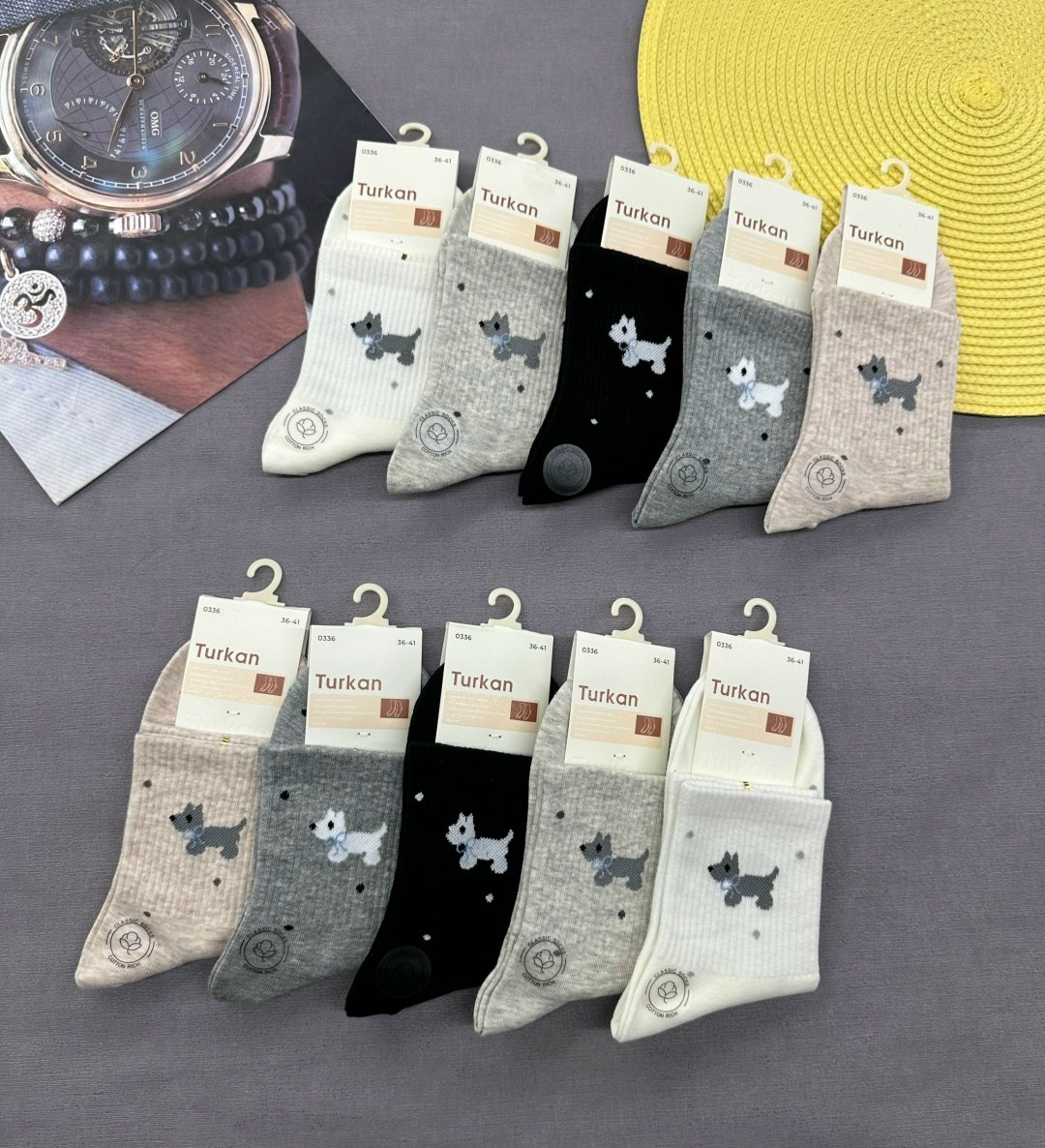 носки женские,носки женские 10 пар,носки,носки женские turkan,носки с рисунком котики turkan