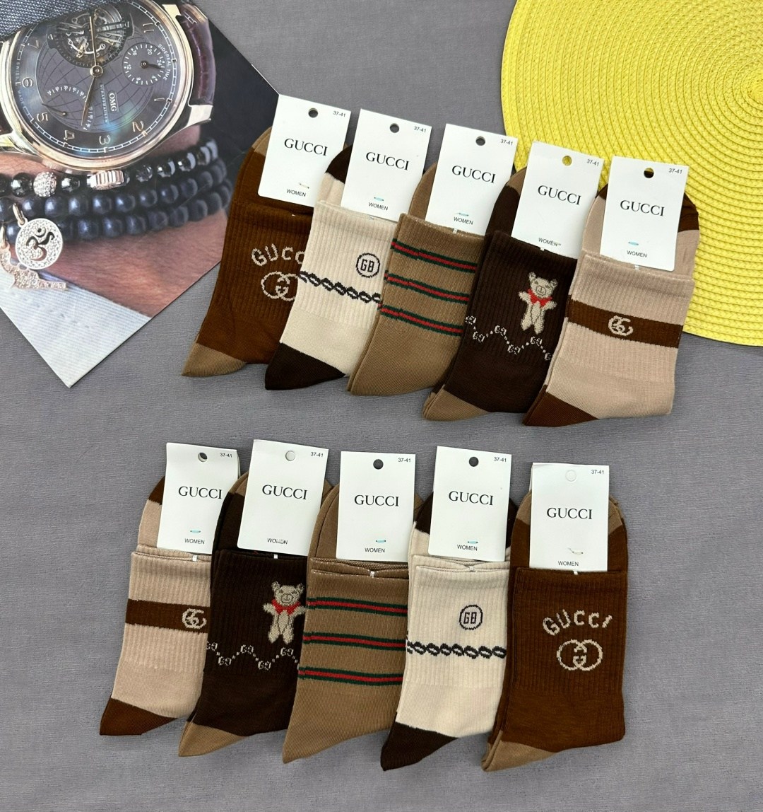 комплект носков gucci,носки женские мужские,носки мужские,носки модная,носки мода