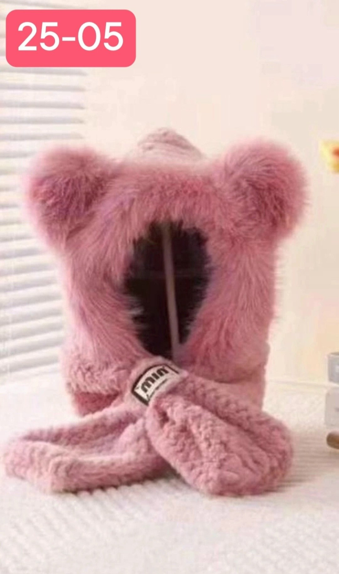 шапка с шарфом,плюшевая шапка с ушками,шарфы для женщин,плюшевая шапка,плюшевая шапка с ушками молодежная