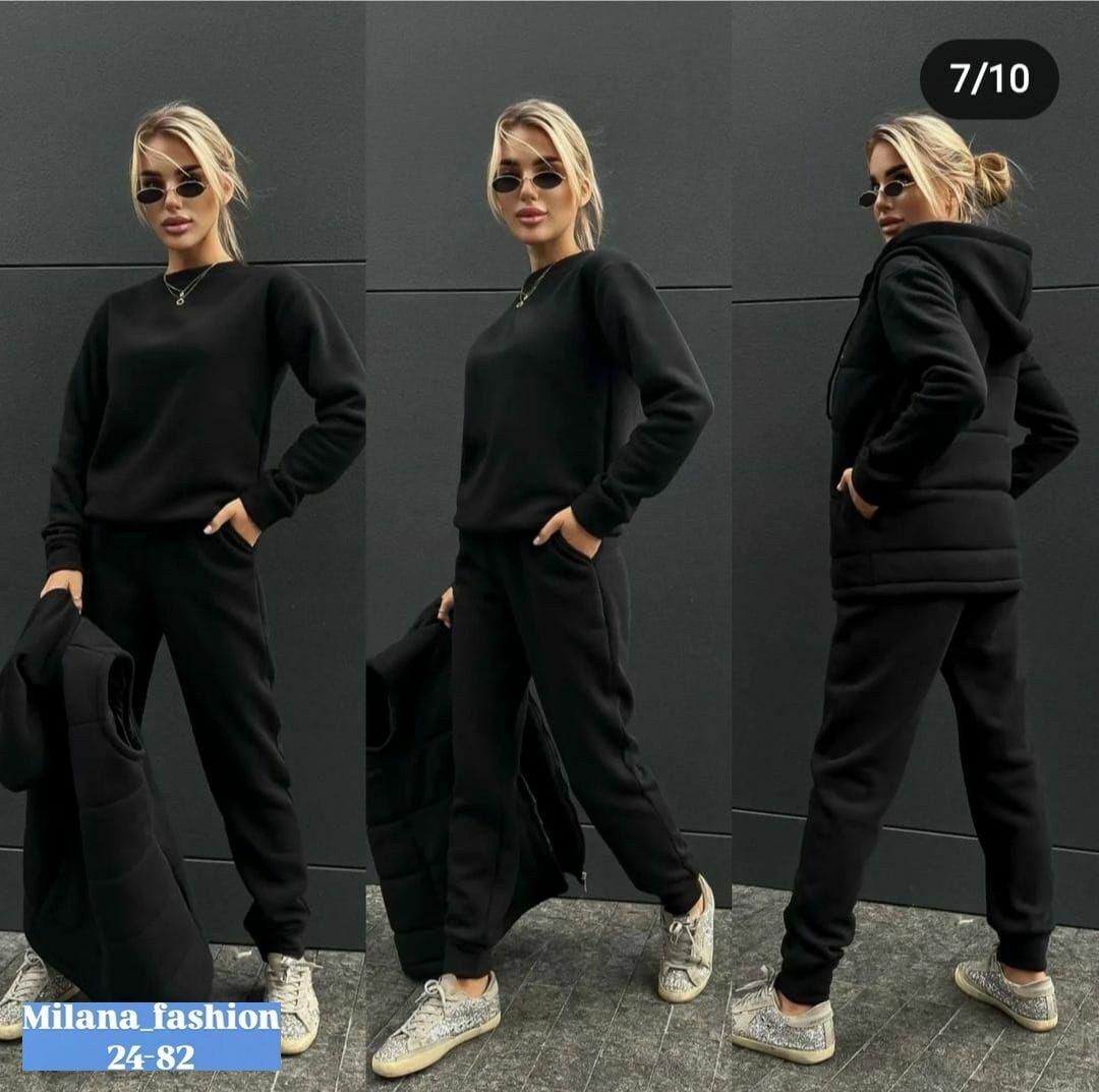 cпортивный костюм женский на флисе,костюм тройка,костюм тройка на флисе,cпортивный костюм женский теплый,женский костюм на флисе