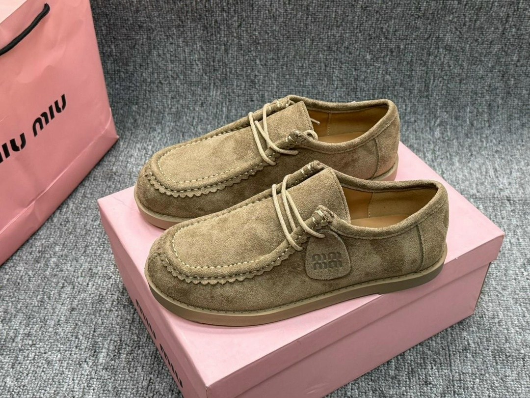 , женская,лоферы miu miu,лоферы замш,женские лоферы