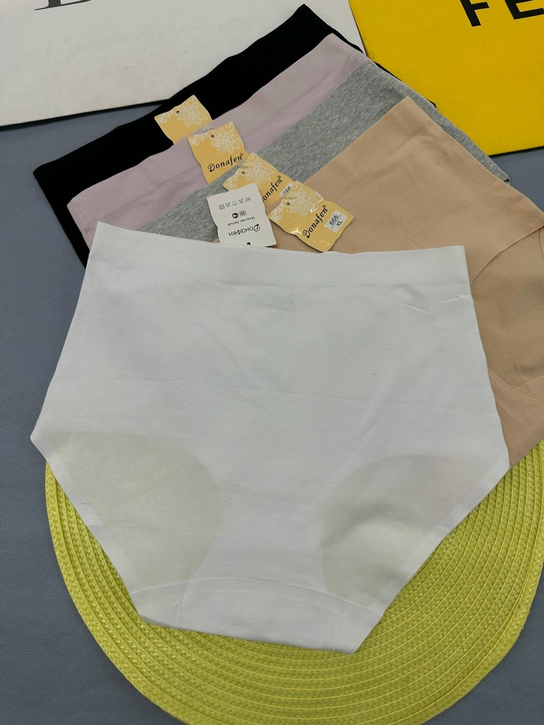 miiow / трусы женские, хлопковые, высокая талия, комплект 4 шт,трусы женские,трусы бесшовные,трусики бесшовные,женские бесшовные трусы