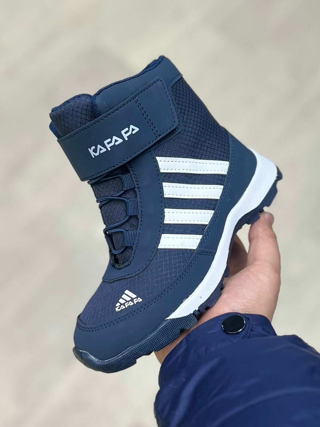 зимние кроссовки адидас синие,зимние кроссовки adidas,зимние ботинки adidas,детская зимняя ,зимние ботинки