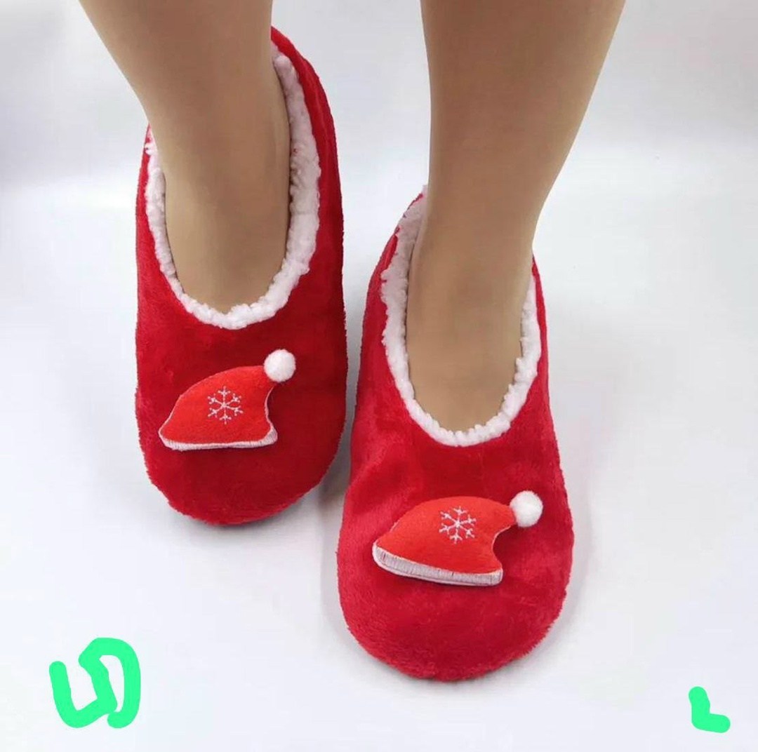 ,домашние тапочки,тапочки женские,тапочки модные,новогодние тапочки