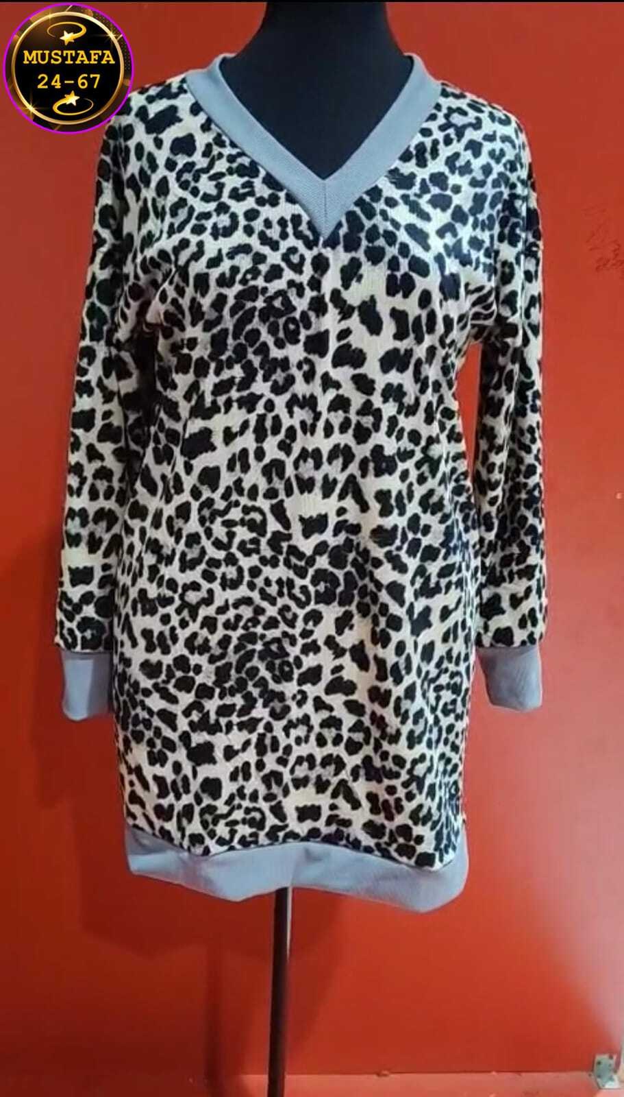 платье с леопардовым принтом,платье туника,платье женская,кофта туника,платье свитшот