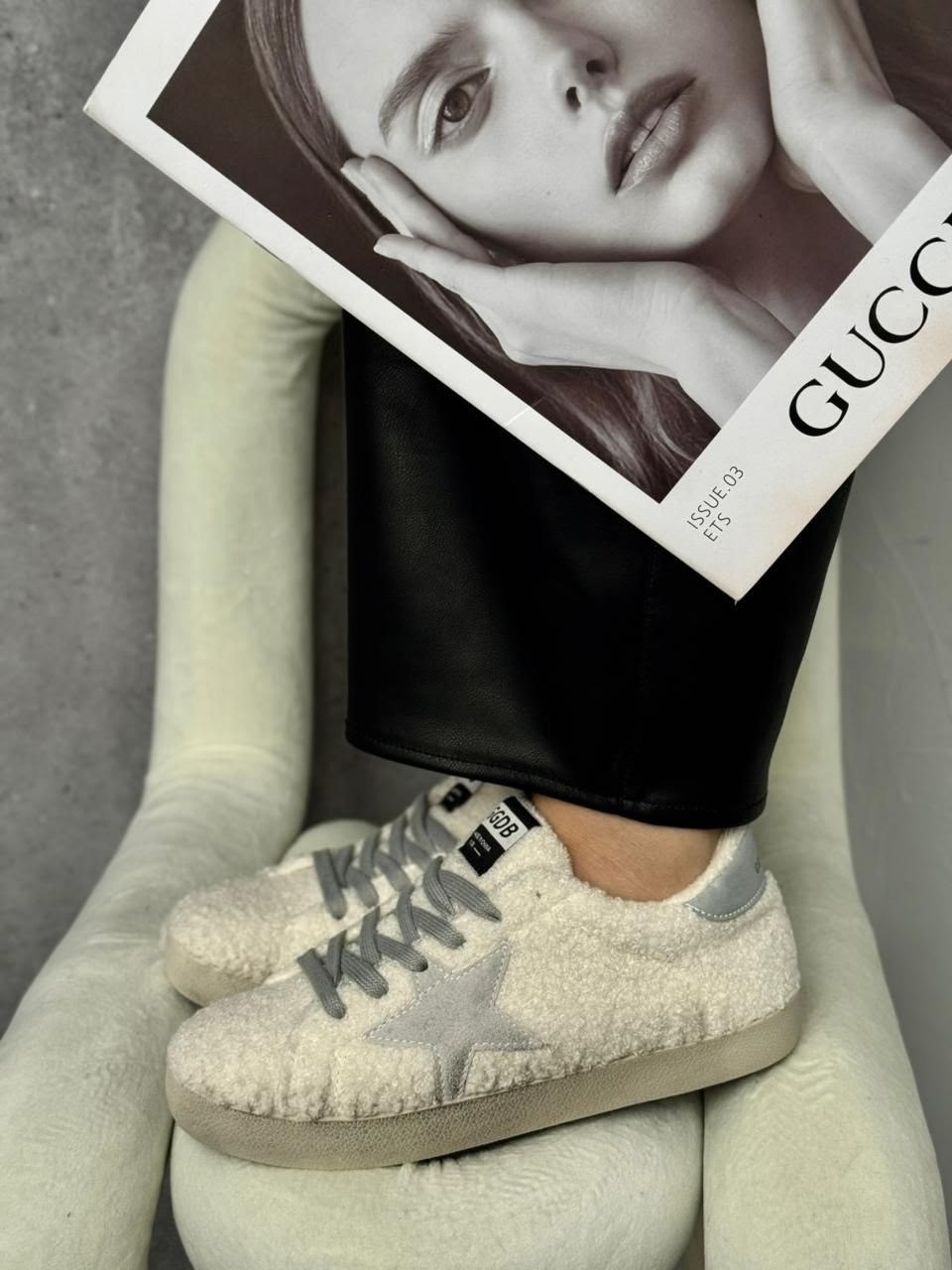 ,кеды зимние с натуральным мехом golden goose premium shoes,кроссовки golden goose,кеды golden goose,повседневная