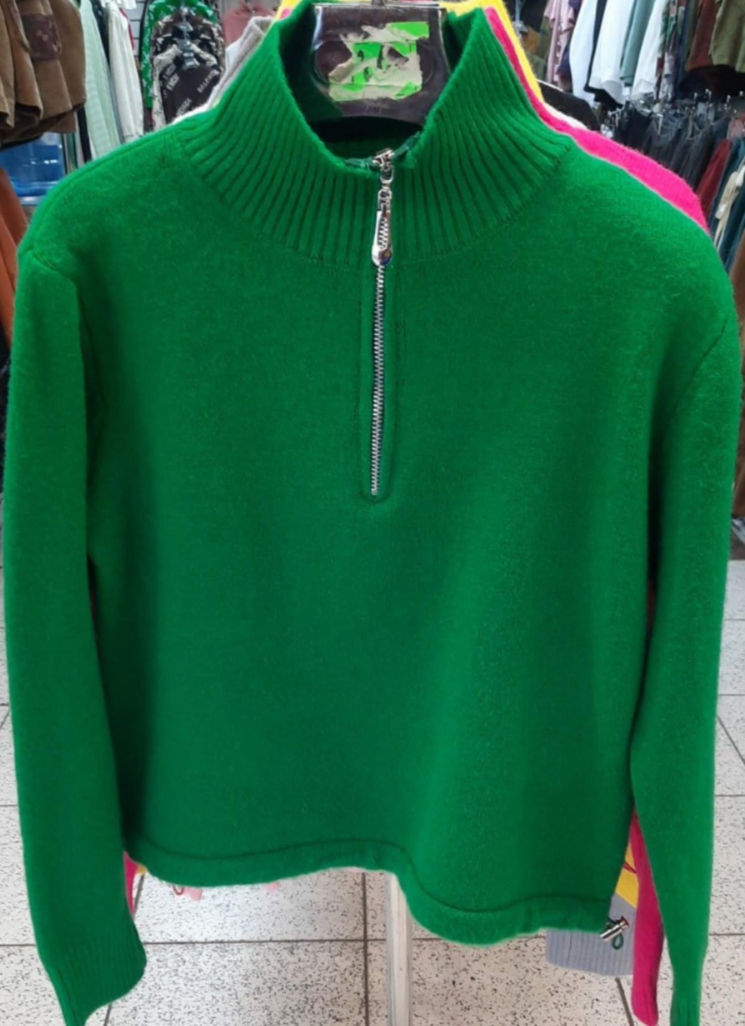 кофта женская,кофта теплая оверсайз на молнии тедди h’rose brand,свитера женские,вязаные свитера женские,женские джемпера