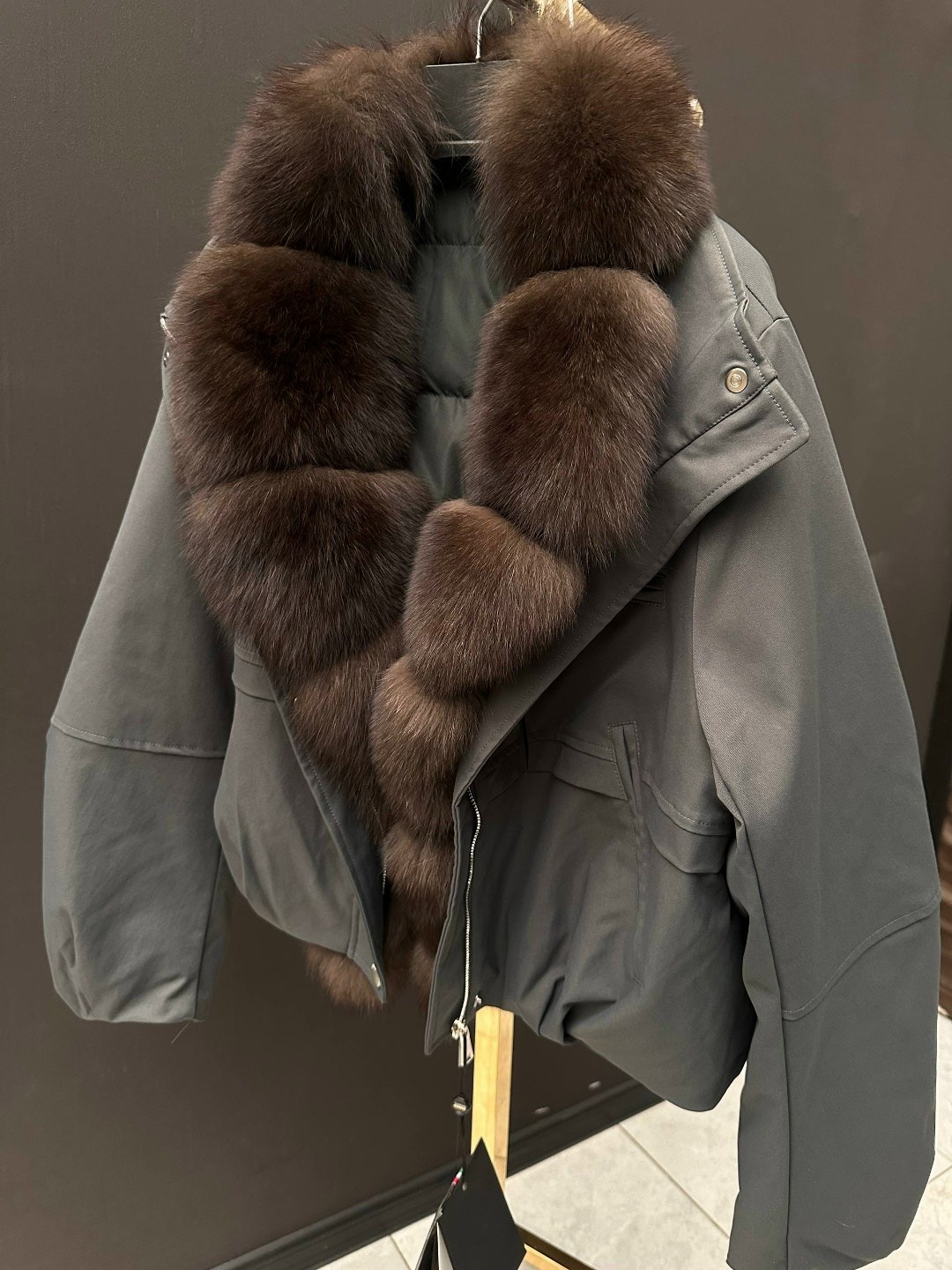 пуховик с натуральным мехом,женский пуховик,куртка с мехом,меховая куртка,куртка с натуральным мехом