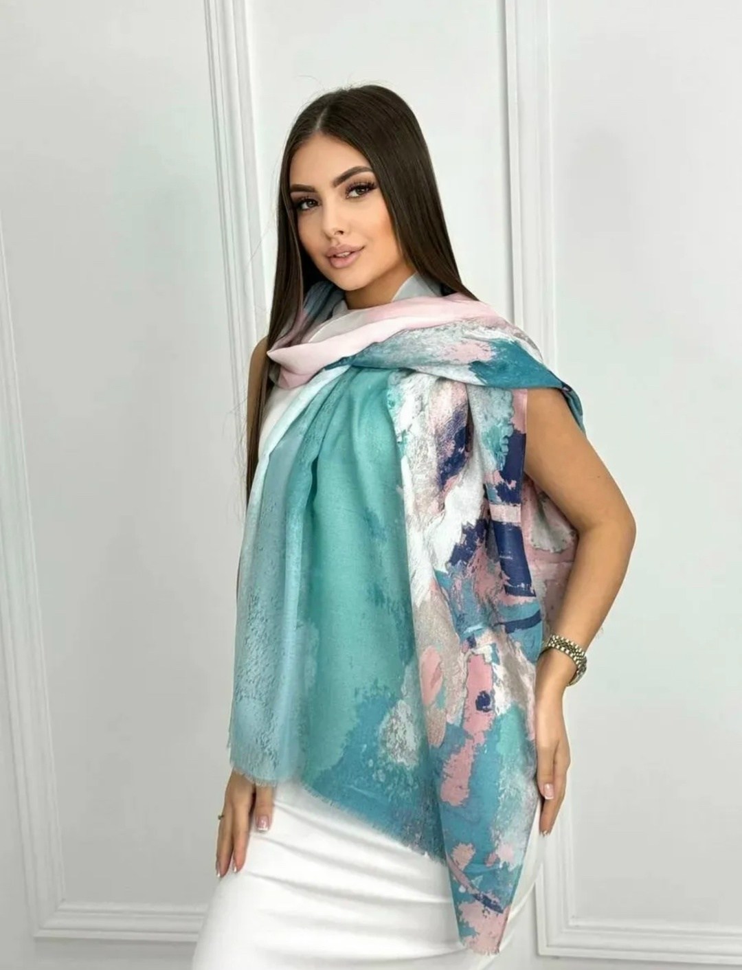 легкий палантин,шарф палантин платок легкий,палантин шарф женский кашемировый тёплый,палантин,женский палантин