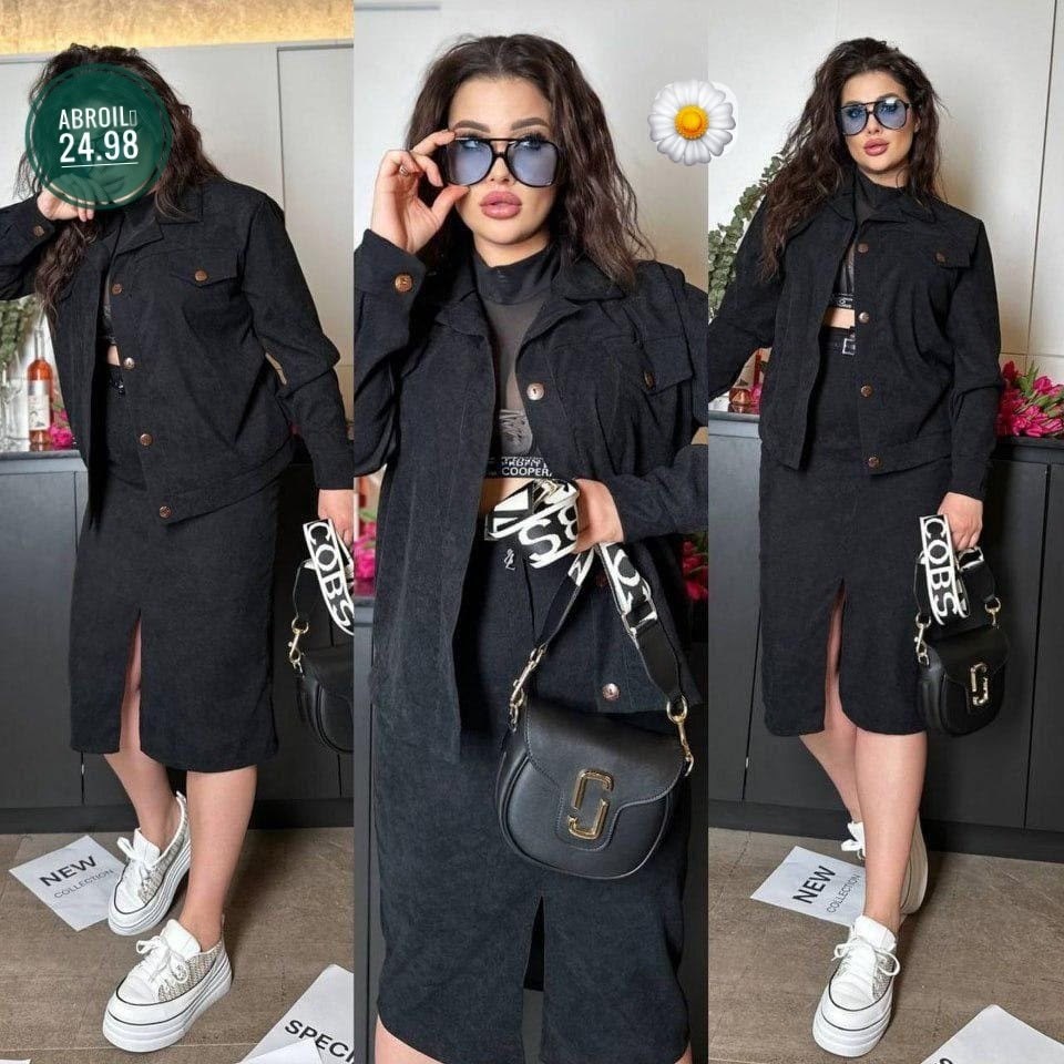 джинсовый костюм с юбкой,костюм с юбкой женский,костюм с юбкой,женский костюм,костюм двойка модный