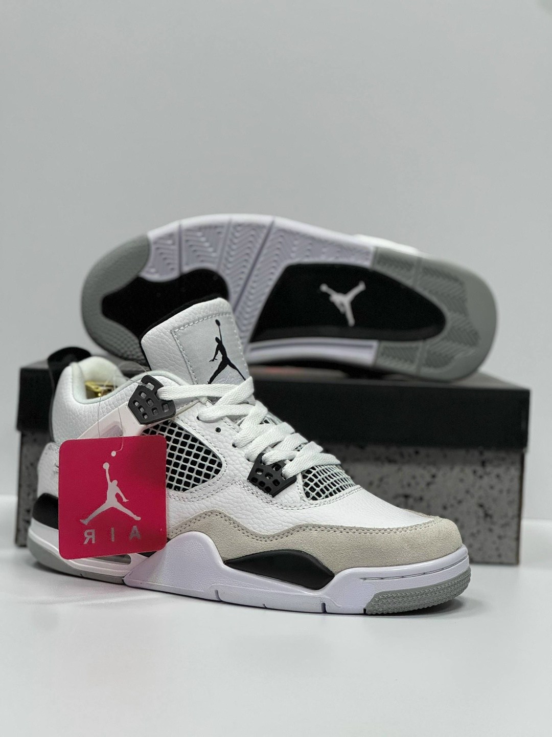 nike air jordan 4 retro 'military black',air jordan 4 military black,air jordan 4,кроссовки мужские nike air jordan 4 белый,кроссовки