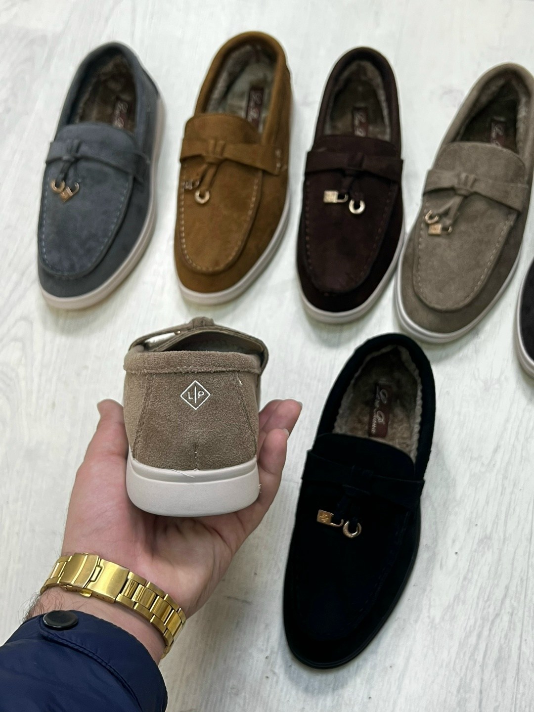 loro piana лоферы мужские,замшевые лоферы loro piana,мужские лоферы натуральная замша серого цвета,мужские серые лоферы из натуральной замши премиум качества,мужские туфли лоферы серые с натуральной з