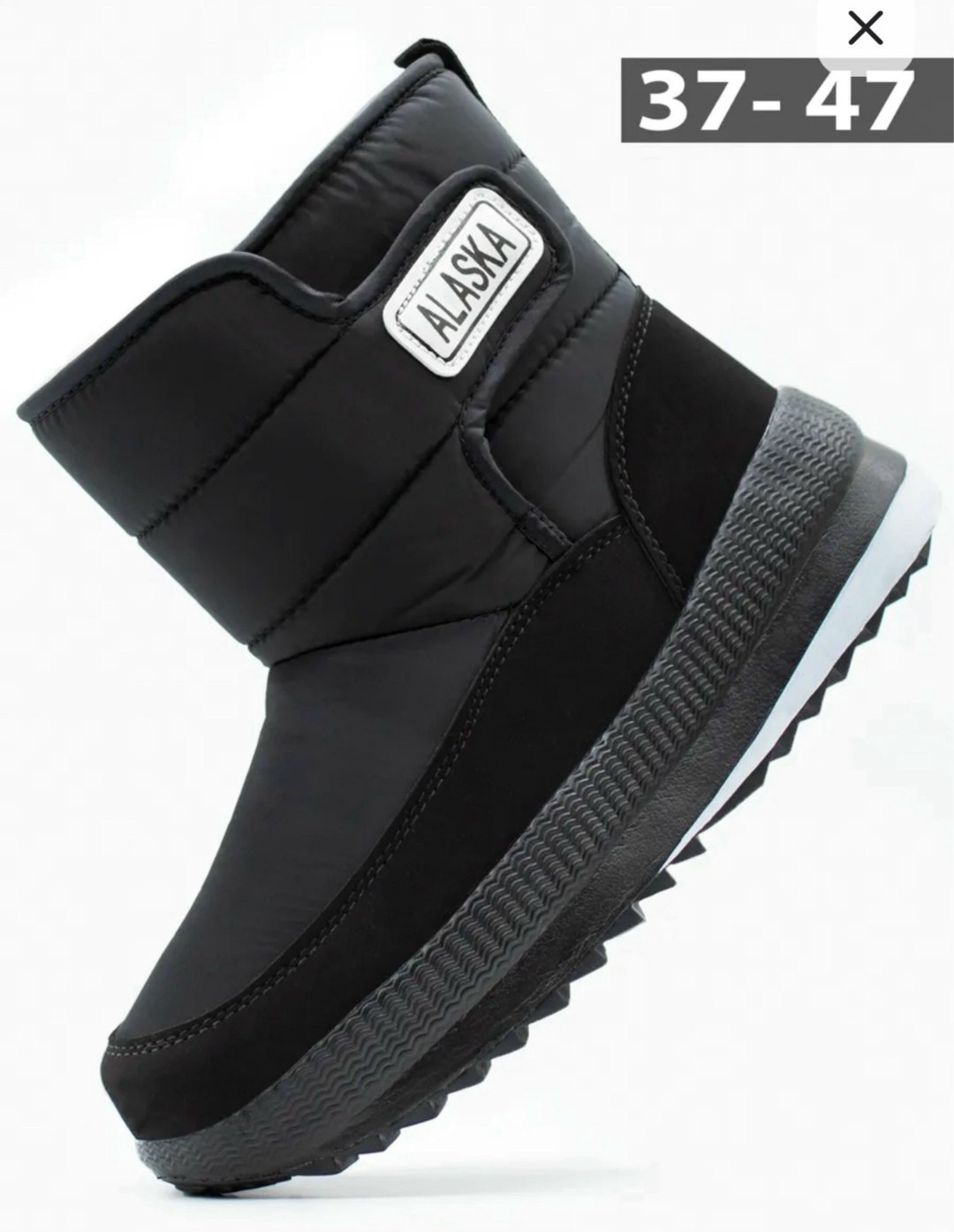 дутики мужские зимние idibek shop,,дутики мужские alaska 888260 черные 46 ru,мужские дутики,зимние мужские ботинки