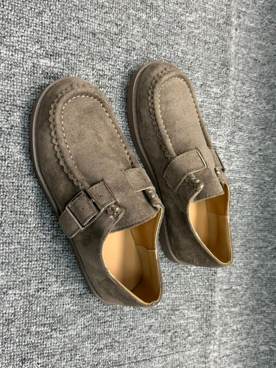 ,замшевые лоферы, женская,туфли на плоской подошве,женские туфли на плоской подошве