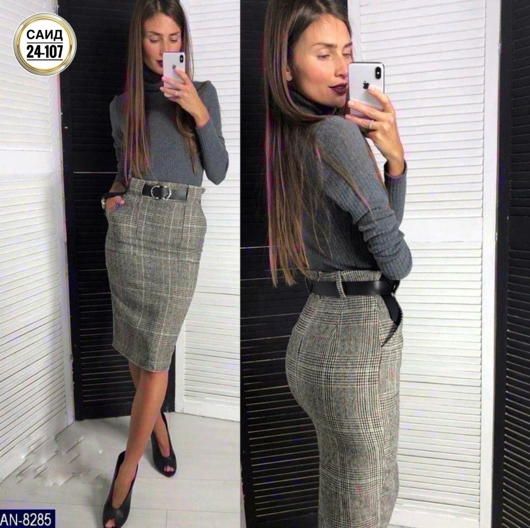 юбка,женская юбка,юбка в клетку,юбка мода,теплая юбка