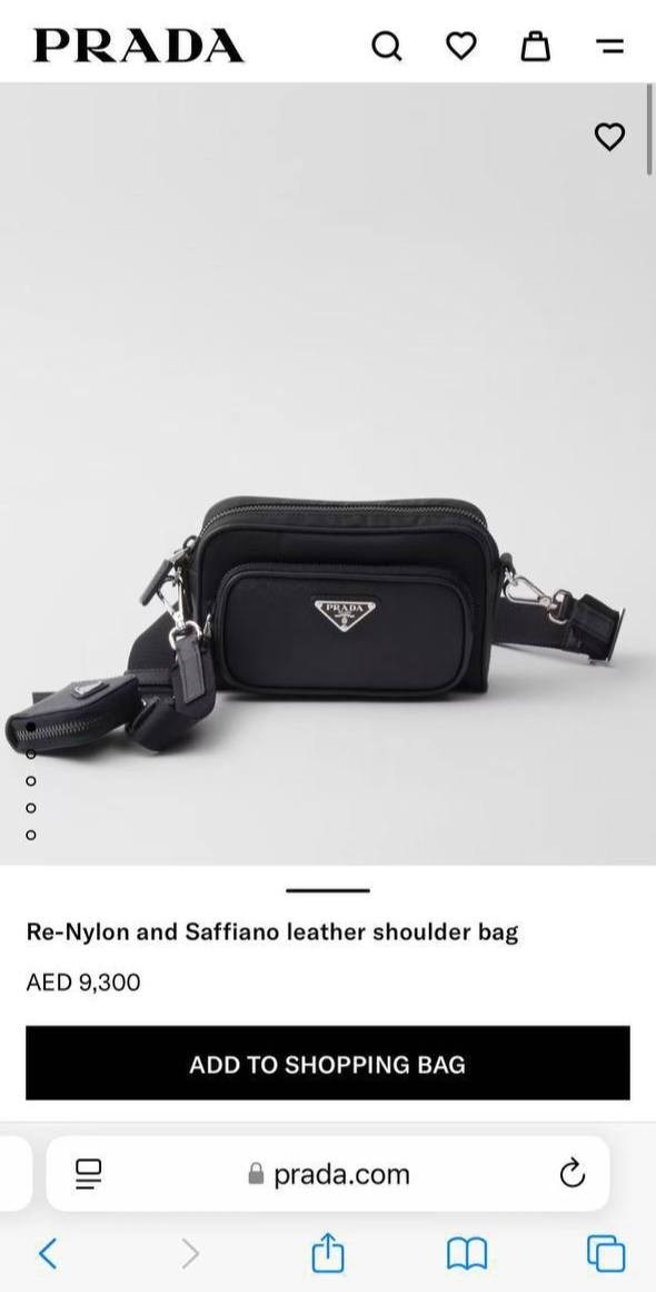 прада сумка,prada nylon shoulder bag,prada re-nylon and brushed leather shoulder bag - black,мужская сумка,сумка prada