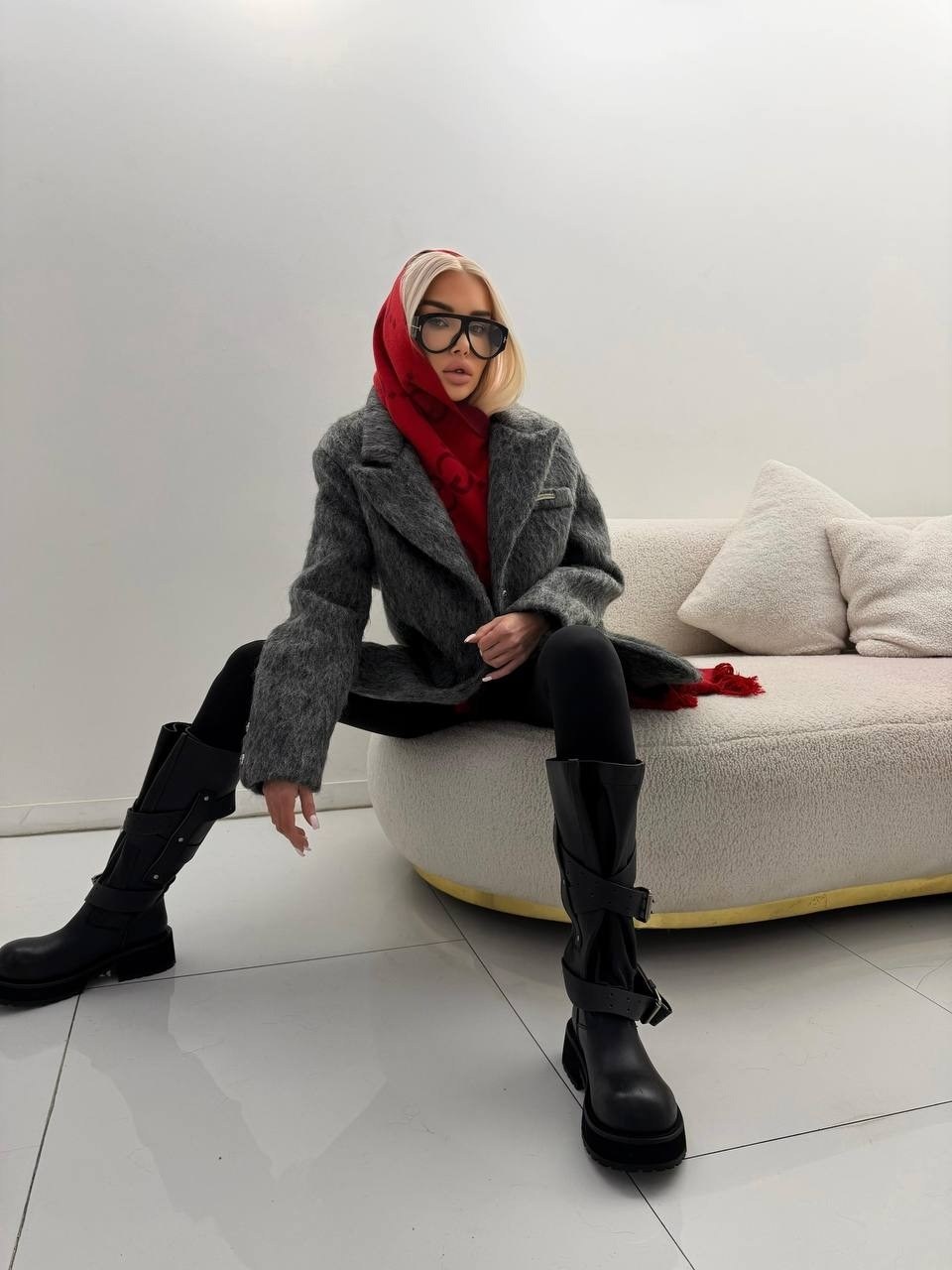 модное пальто,серое пальто,шерстяное пальто,полупальто,пальто оверсайз