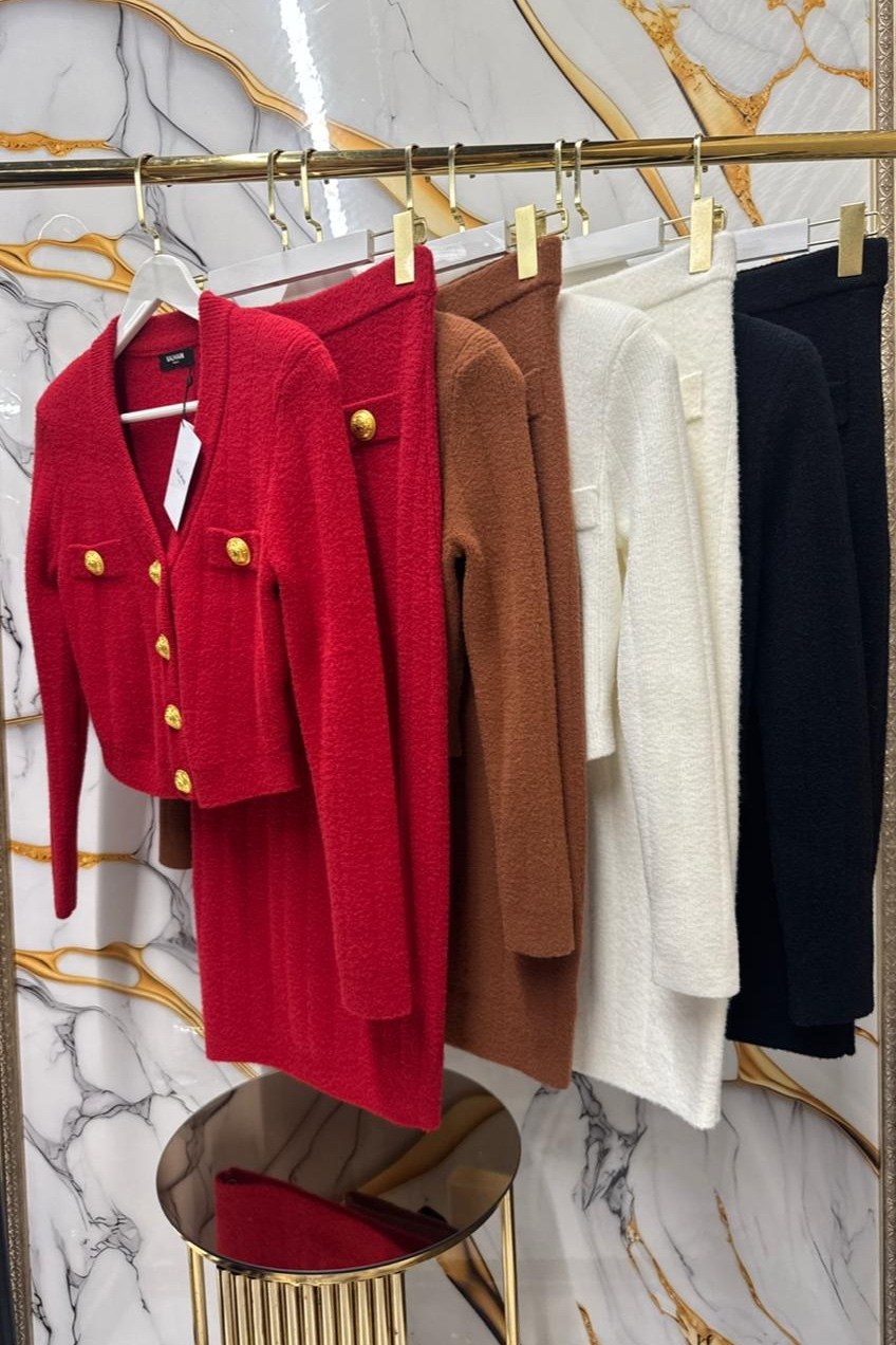 женский твидовый костюм из двух предметов,костюм с юбкой твидовый,костюм с юбкой,женский твидовый костюм