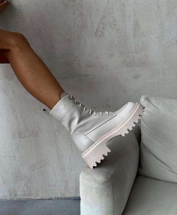 женские ботинки,,ботинки,ботинки эко-кожа,грубые ботинки 2025