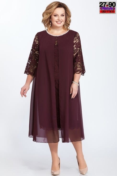 белорусские платья претти больших размеров 72 р,платья претти белоруссия 1032 бардо,платье претти производитель белоруссия с шифоновой накидкой,коктейльное платье для полных,белорусская одежда