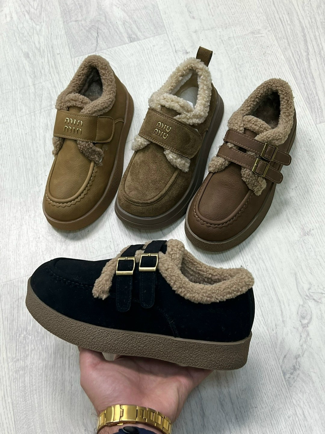 , женская, теплая,повседневная ,лоферы на меху