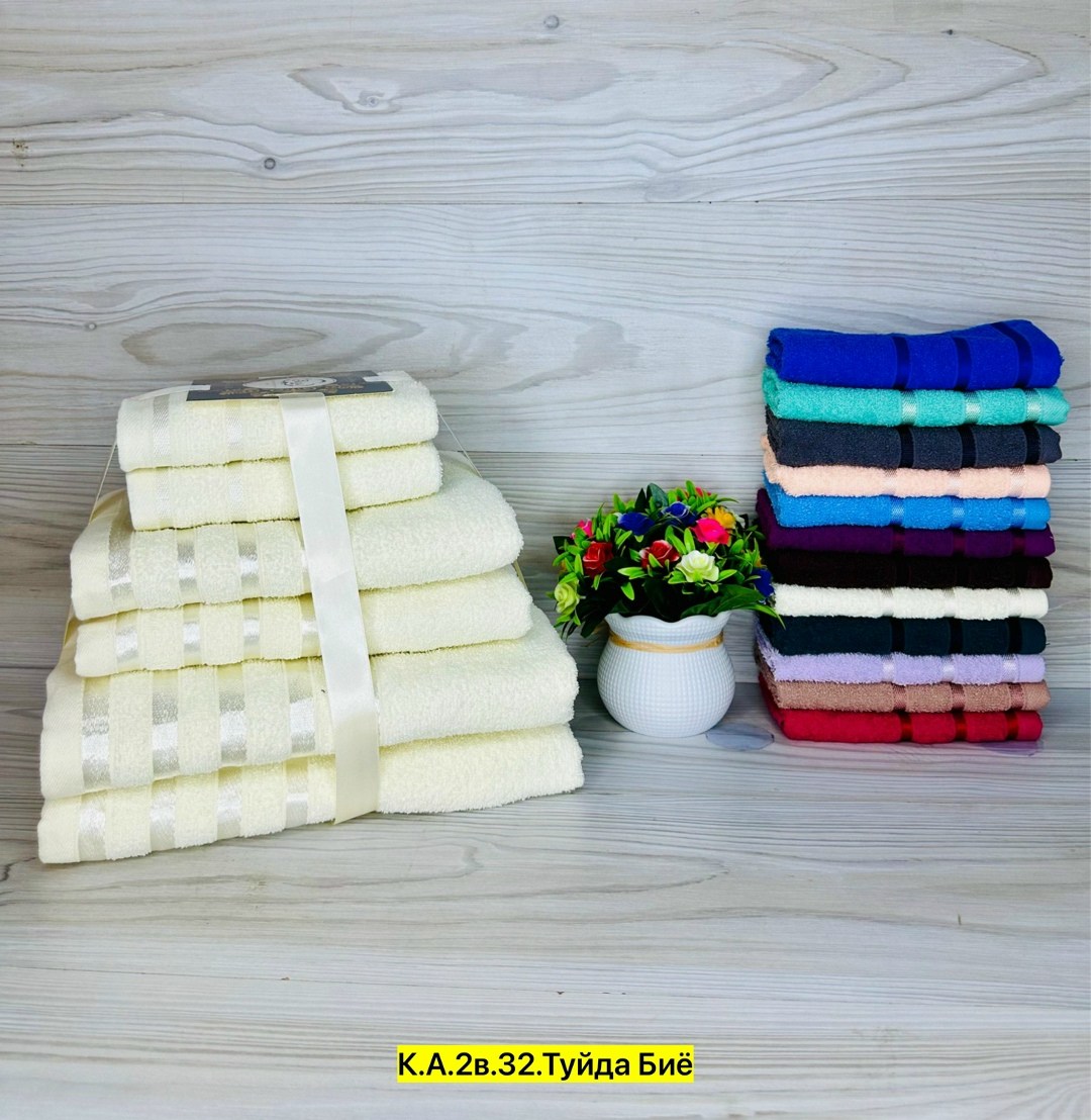 набор из 12 полотенец,набор полотенец махровые,набор полотенец,набор 4 полотенец harmonica цвет ментоловый , мятный,набор полотенец 5 шт