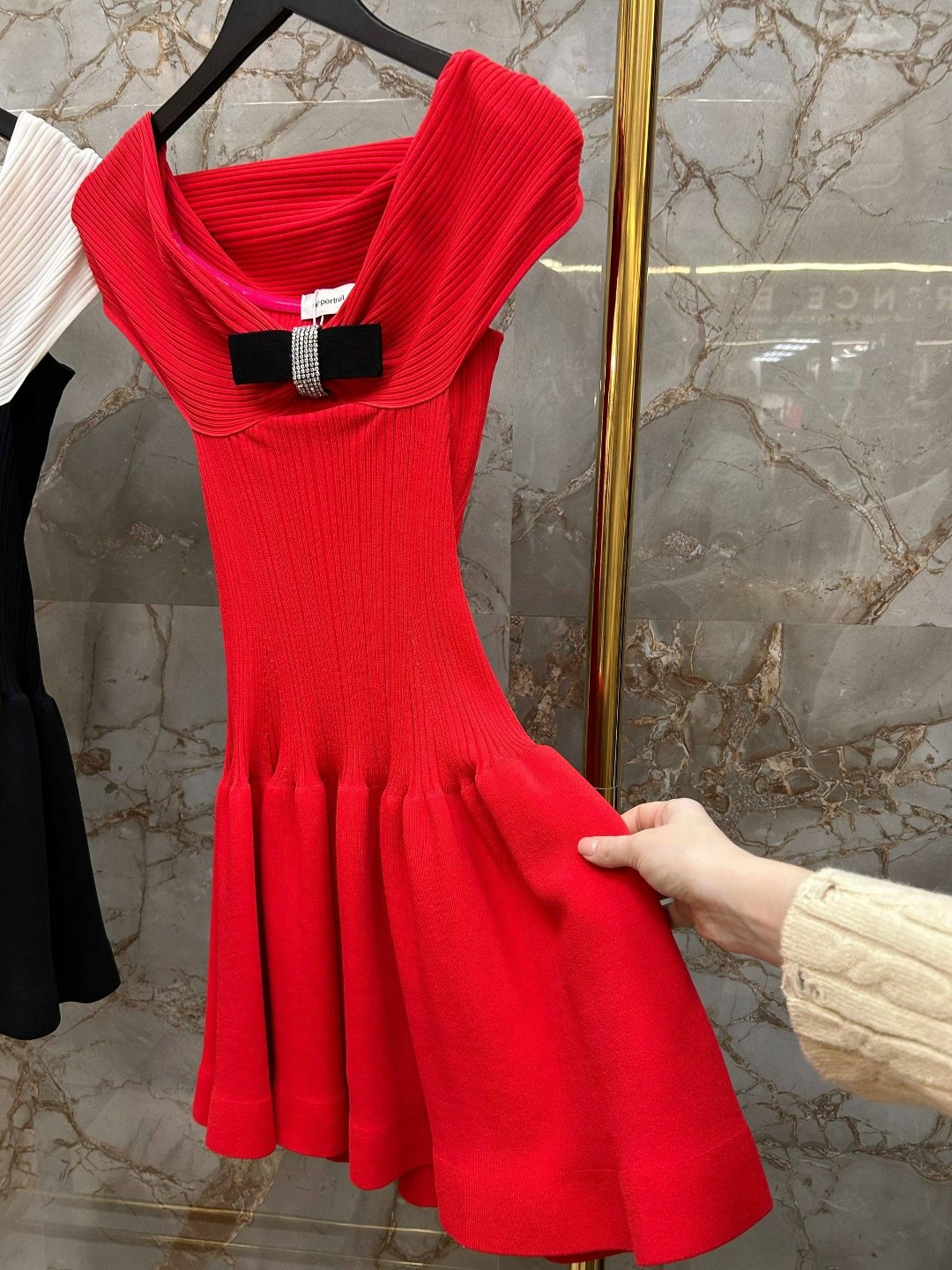 платье с бантом,платья мини,платье,платье красное,короткие платья