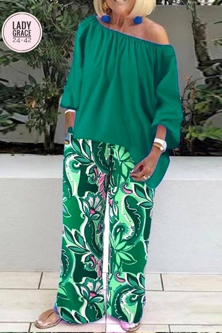 брюки с широкими штанинами,женские летние костюмы,женский повседневный костюм из двух,летняя одежда для женщин,летние костюмы