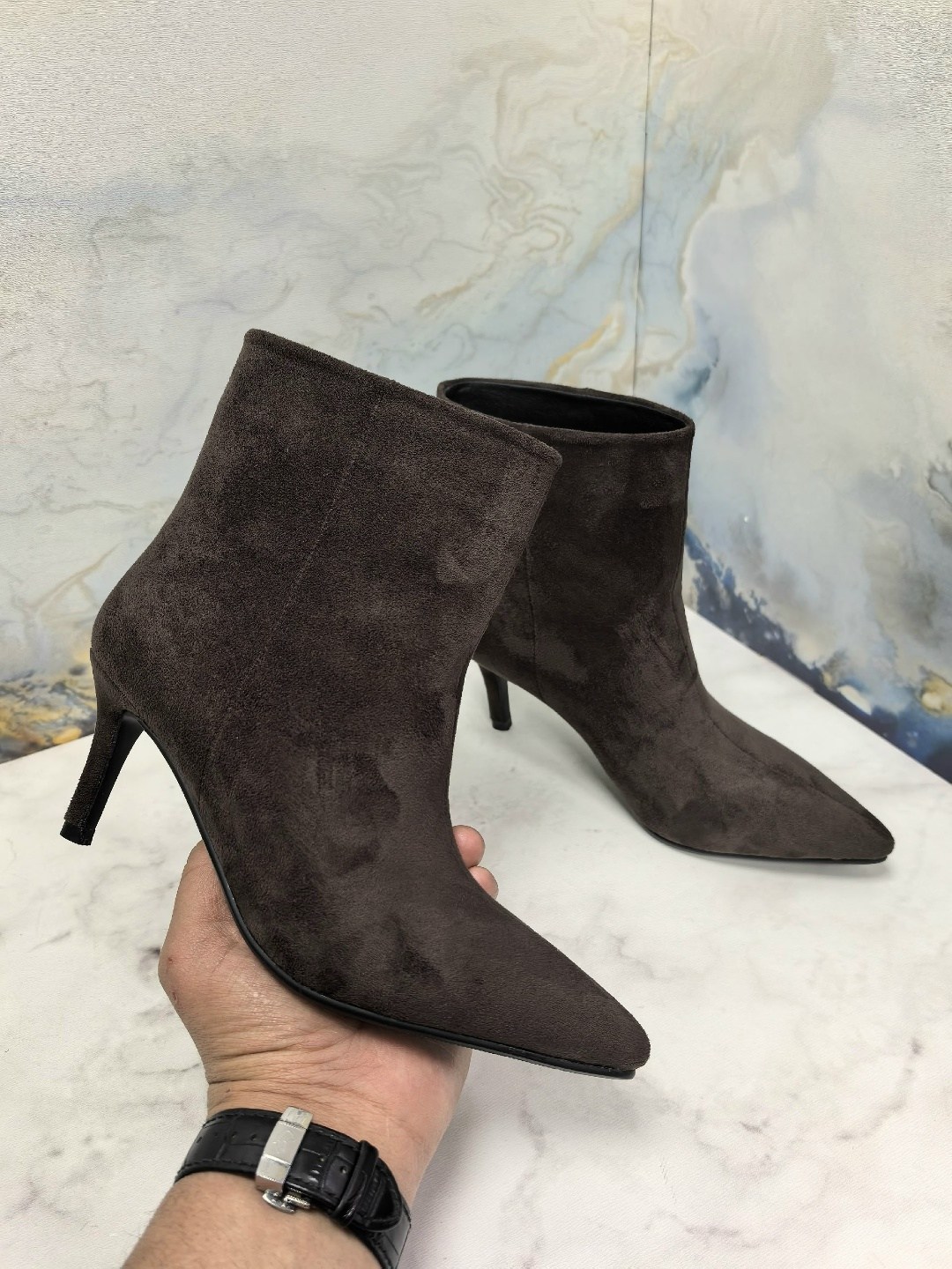 замшевые ботильоны,женские ботильоны,,ботильоны,ботильоны калипсо