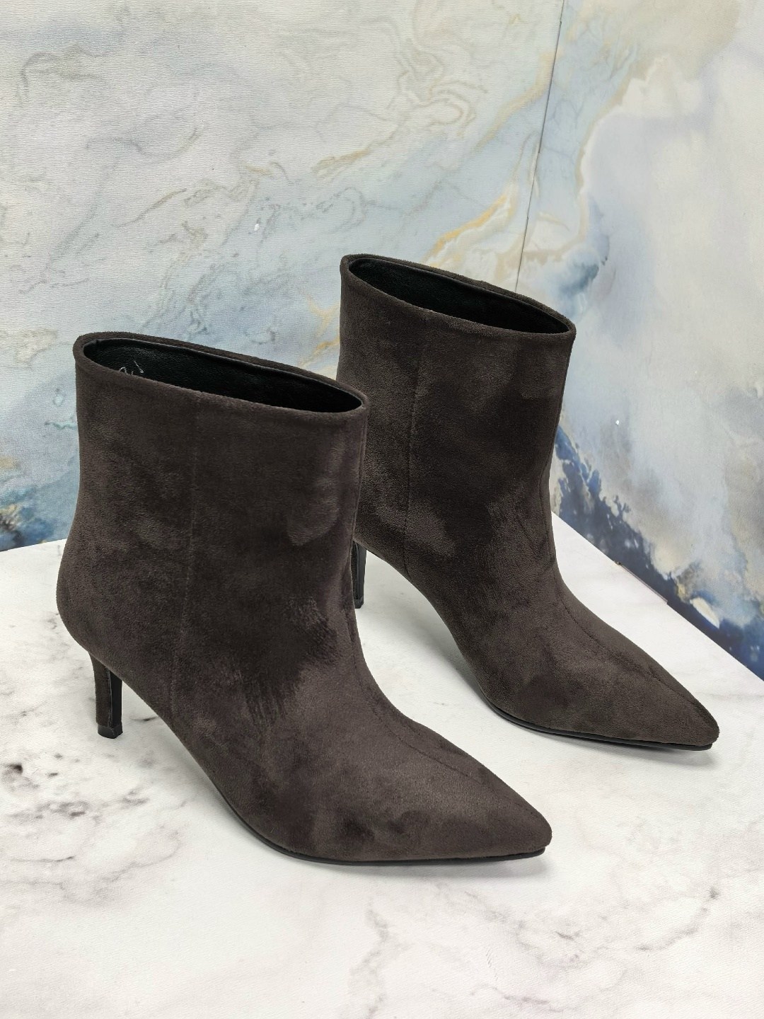 замшевые ботильоны,женские ботильоны,,ботильоны,ботильоны калипсо