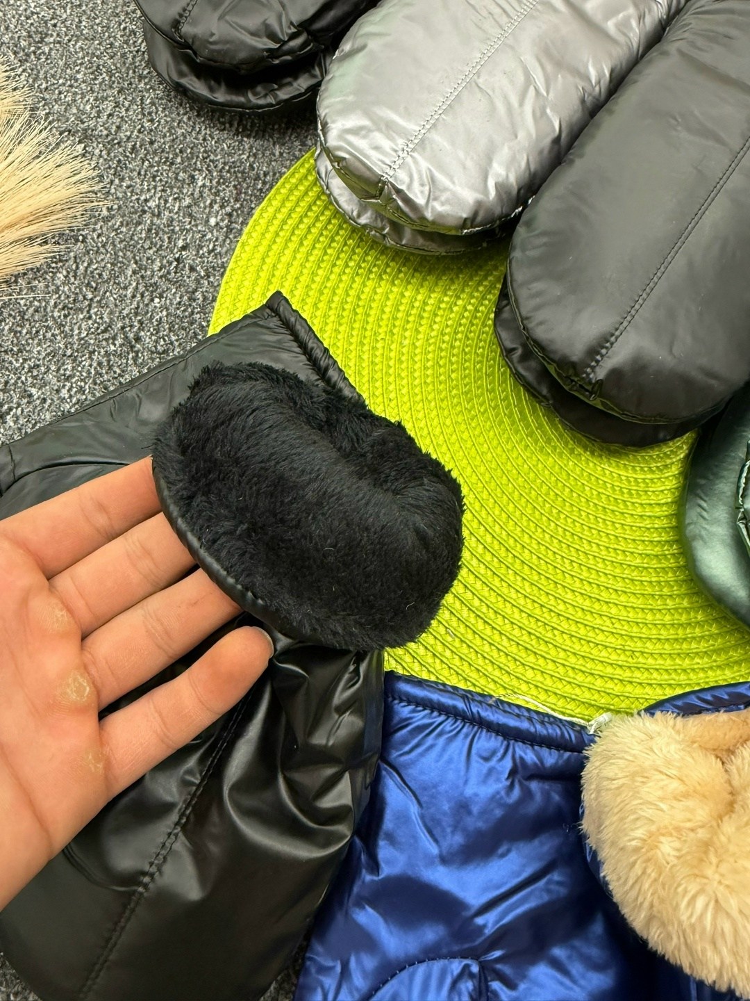 варежки женские,женские зимние варежки,варежки женские minaku р-р 23 см цв.черный,непромокаемые варежки,варежки теплые зимние