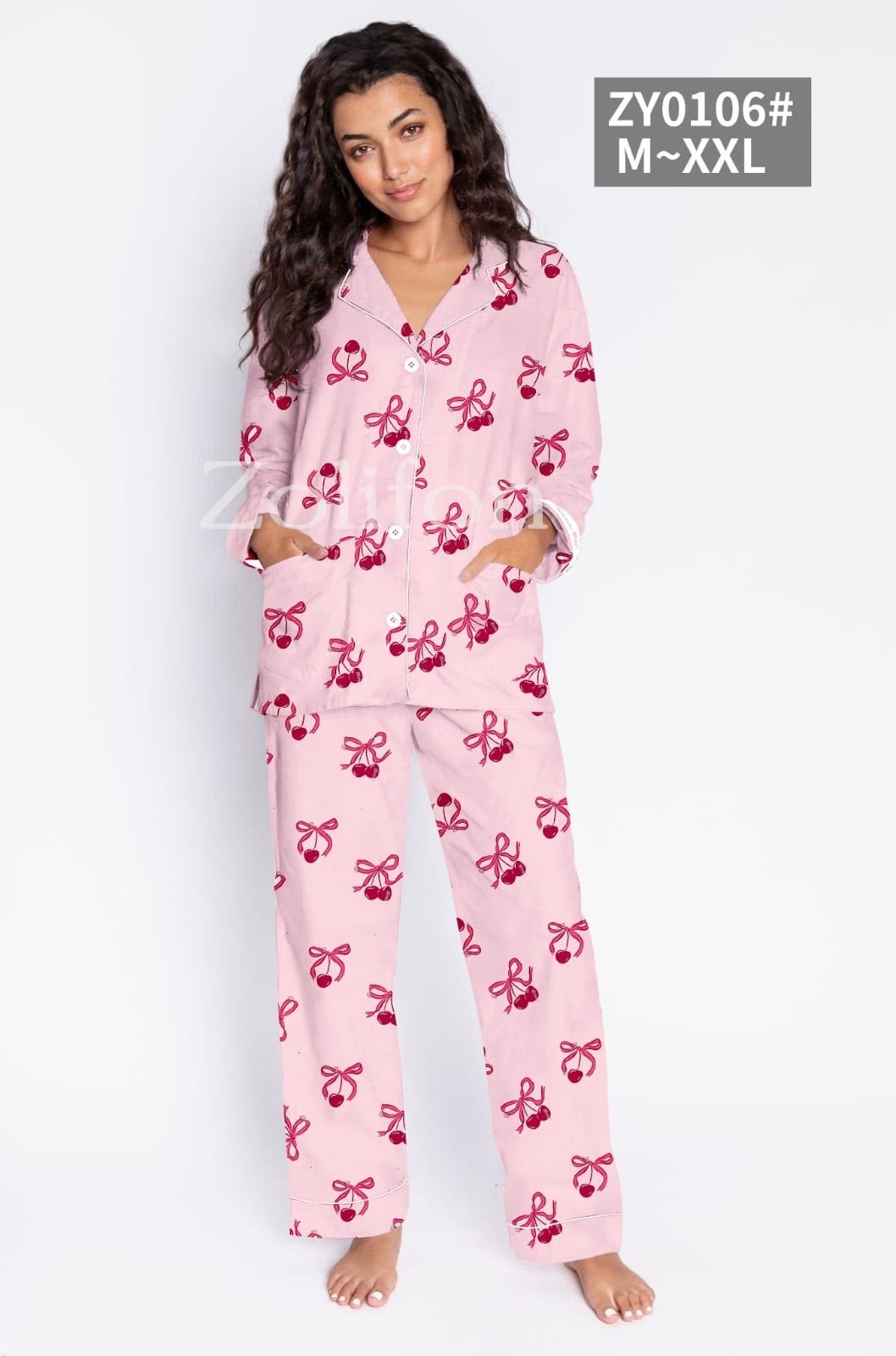 пижама женская (рубашка, брюки) kaftan "котики" розовая,пижамы женски,пижама,женская пижама,пижама женская комплект